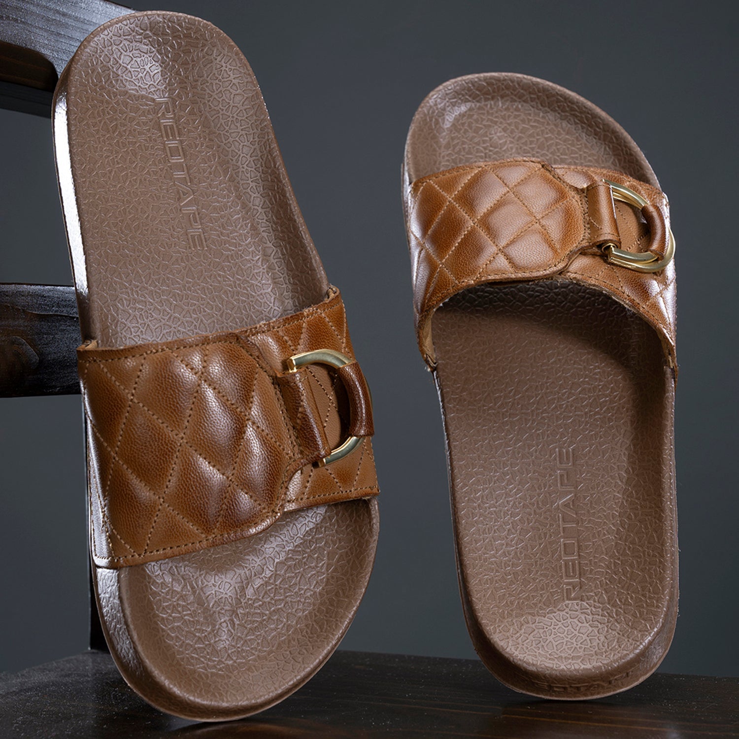 Red Tape Casual Sliders for Women | Refined Round-Toe Shape with a Rel ...