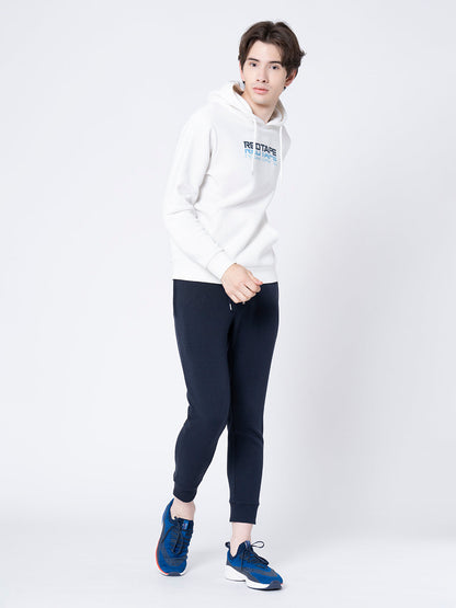 Casual Off White Hoodie For Men