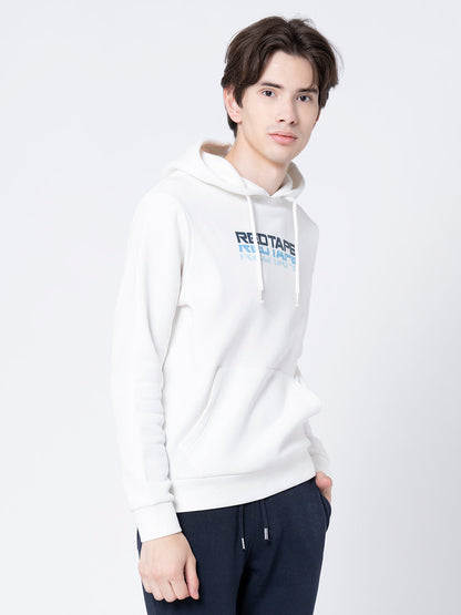 Casual Off White Hoodie For Men