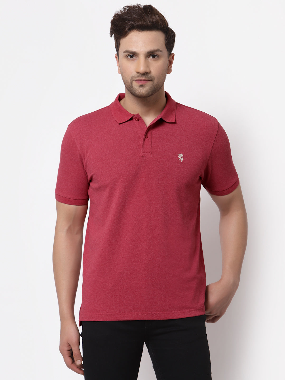 Maroon Melange
