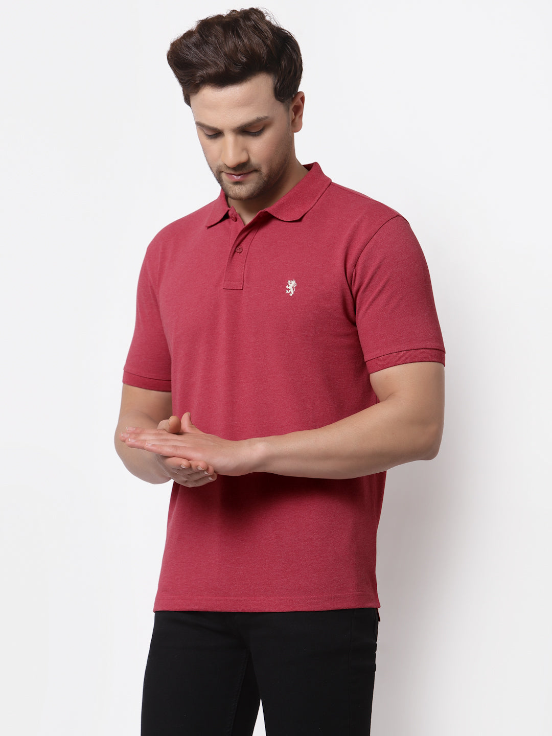 Maroon Melange
