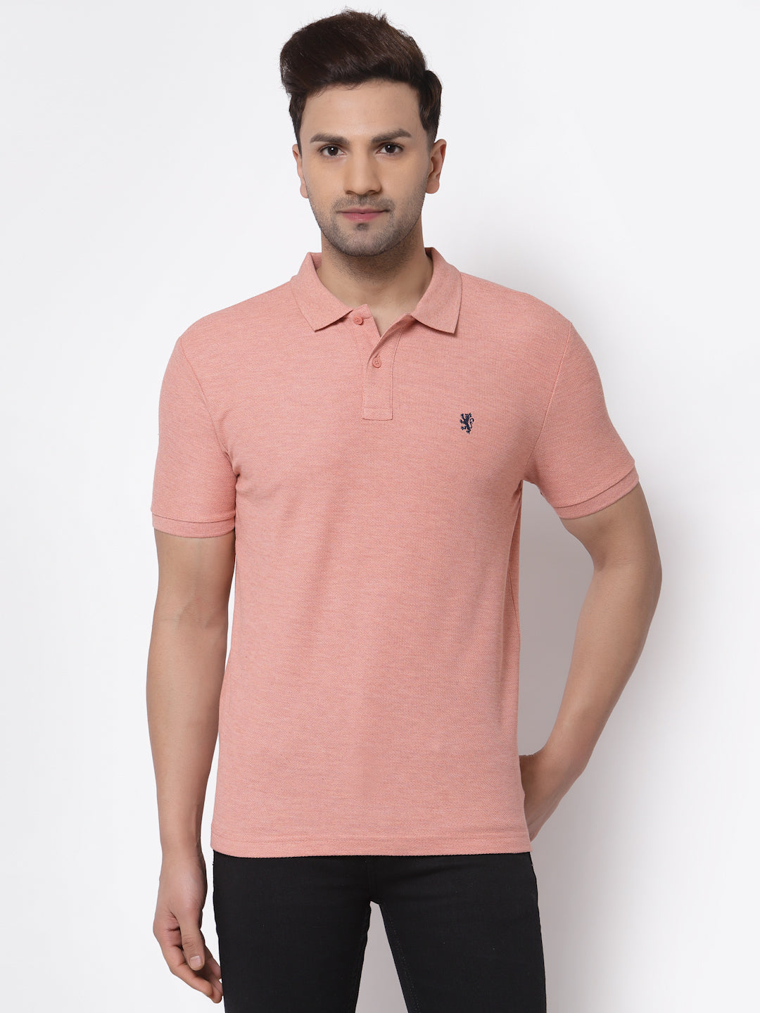Melange Polo T-Shirt for Men | Redtape