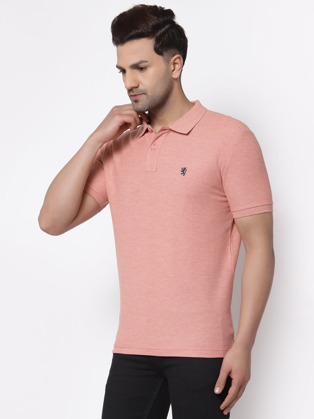 Melange Polo T-Shirt for Men | Redtape