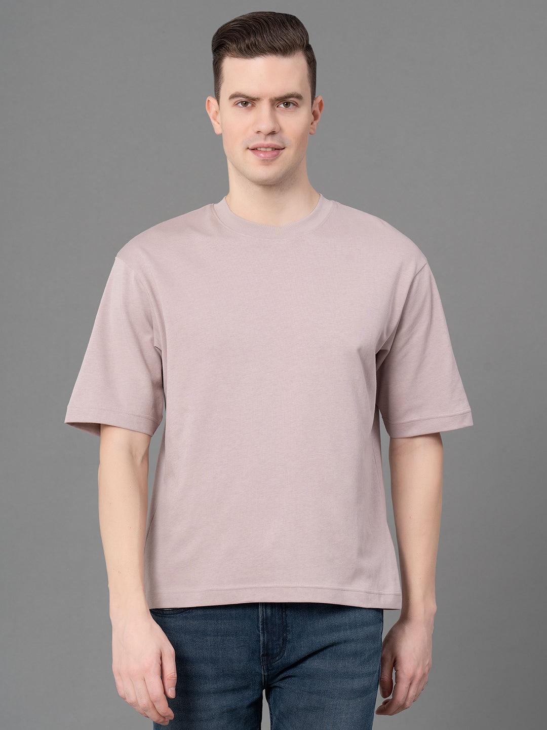 Oversized Round Neck T-Shirt for Men