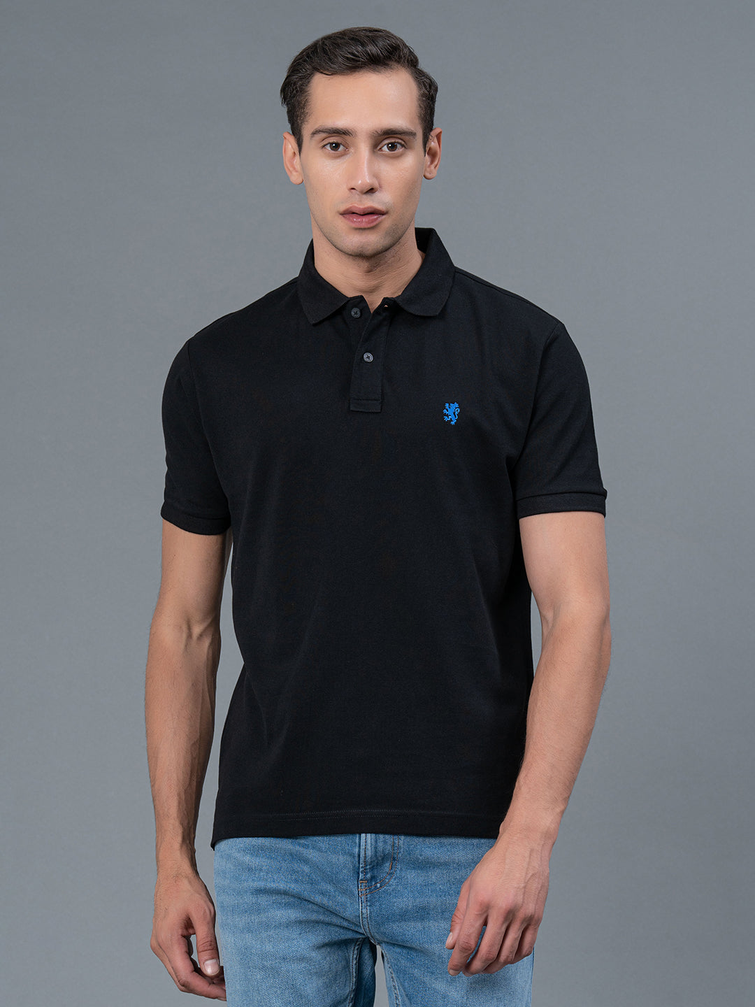 Solid Polo T-Shirt for Men | Redtape