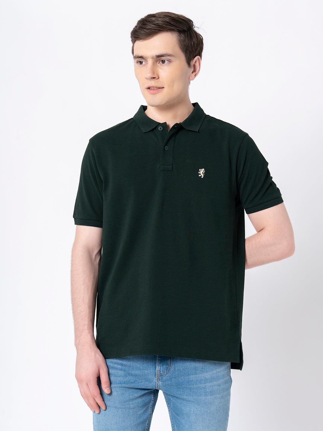Men's Regular Fit Polo T-Shirt | Redtape