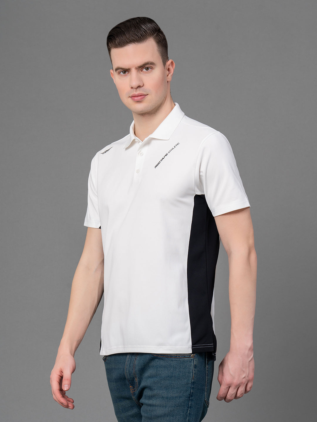 RedTape Athleisure Polo T-Shirt for Men | Quick Dry | High stretch | Anti Microbial & Breathable Polo