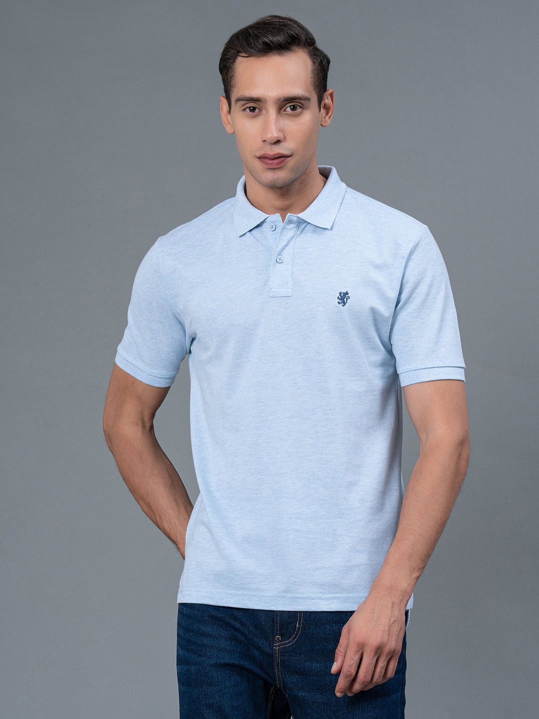 Light Blue  Melange