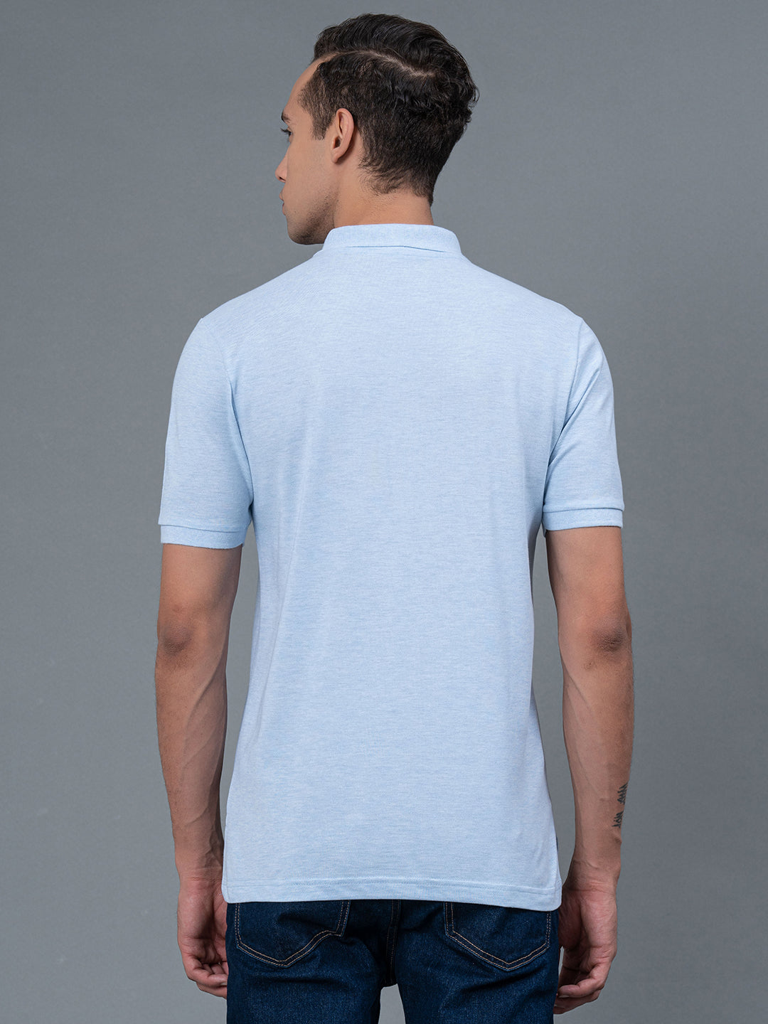 Light Blue  Melange