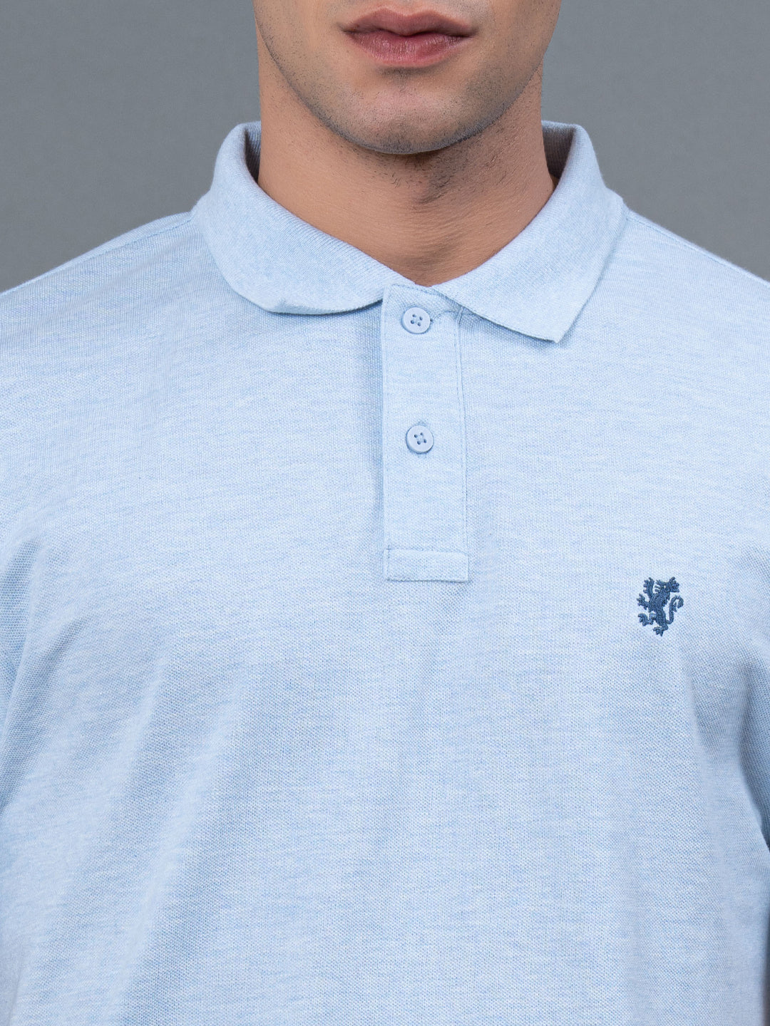 Light Blue  Melange