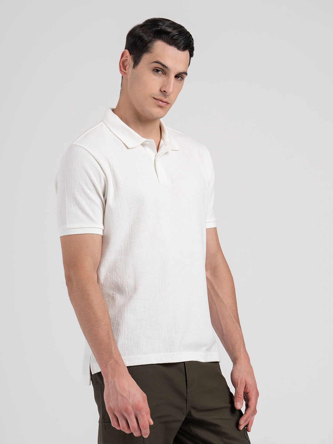 メンズウェア EFFLORESCENCE LOGO TAPE HALF SLEEVE POLO EFFLORESCENCE】LOGO TAPE HALF SLEEVE POLO - EFFLORESCENCE