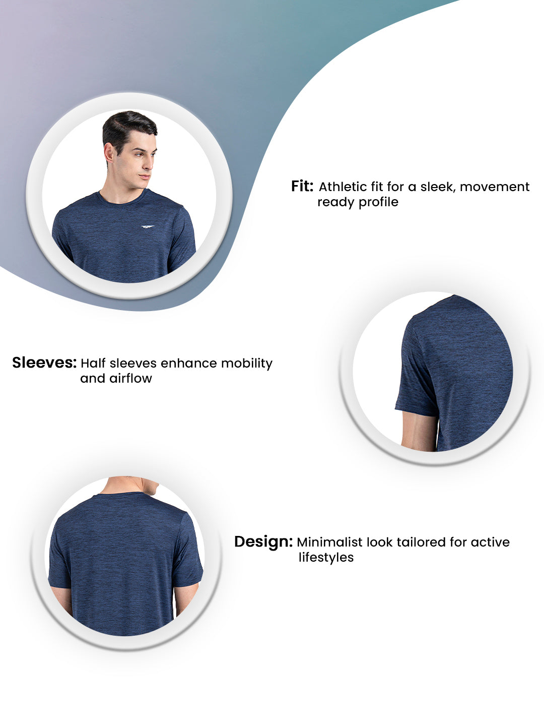 Dark Navy Melange
