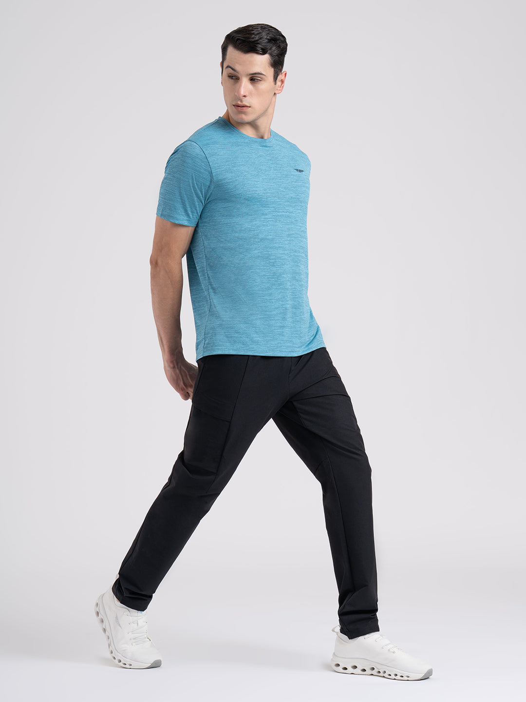Blue Black Melange