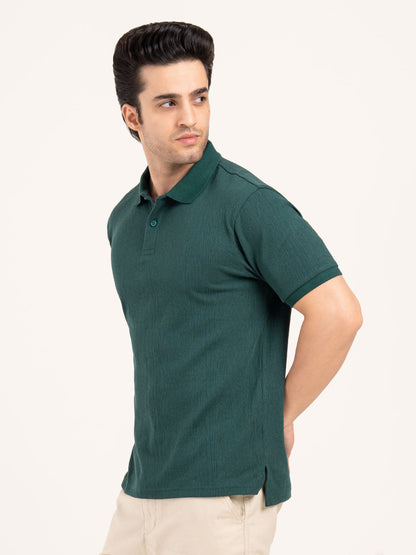 Men’s Structured Polo T-Shirt