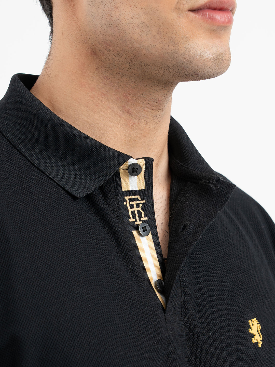 Polo T Shirts for Men in Black – Redtape