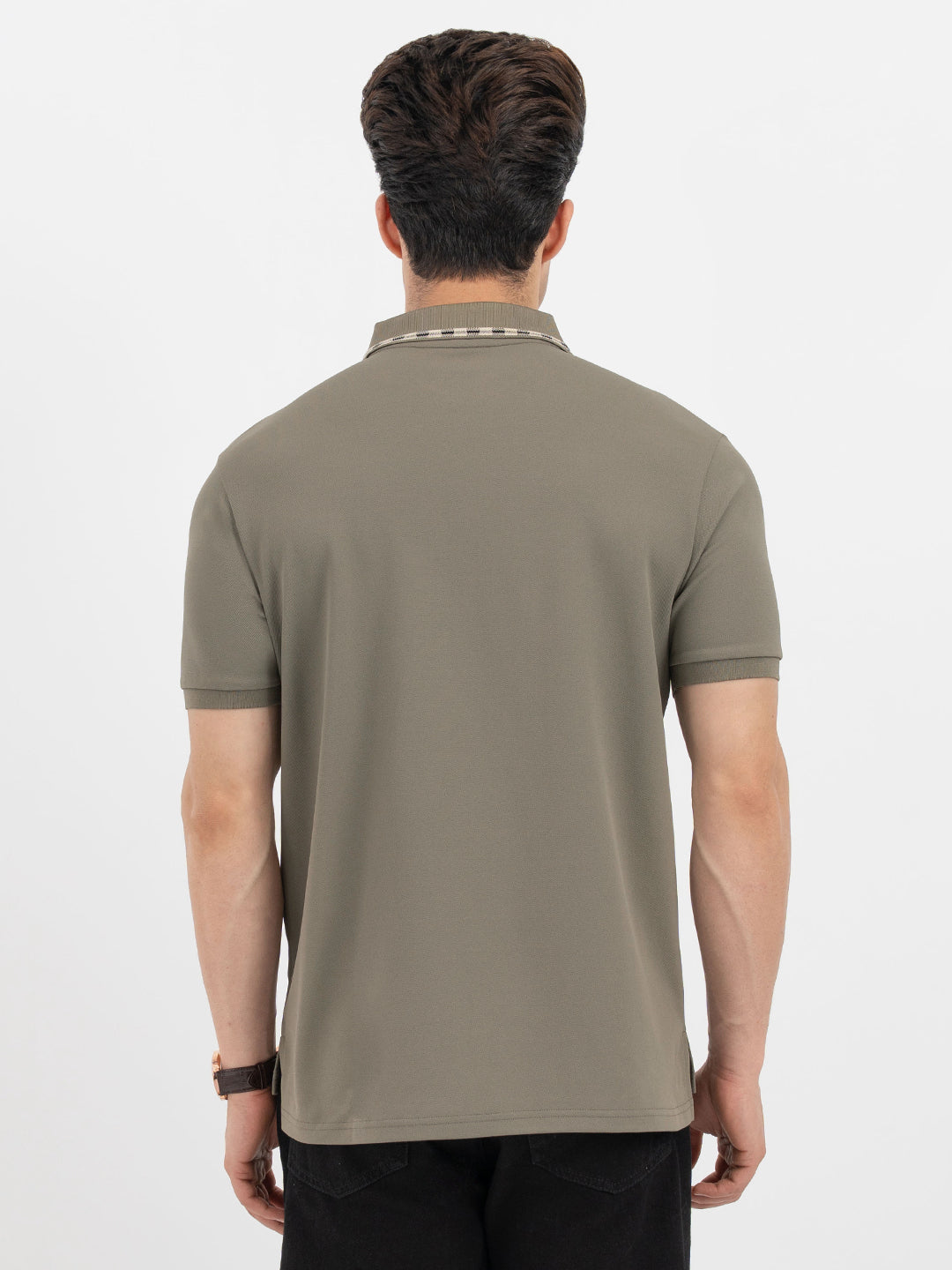 Olive Polo T-Shirt for Men