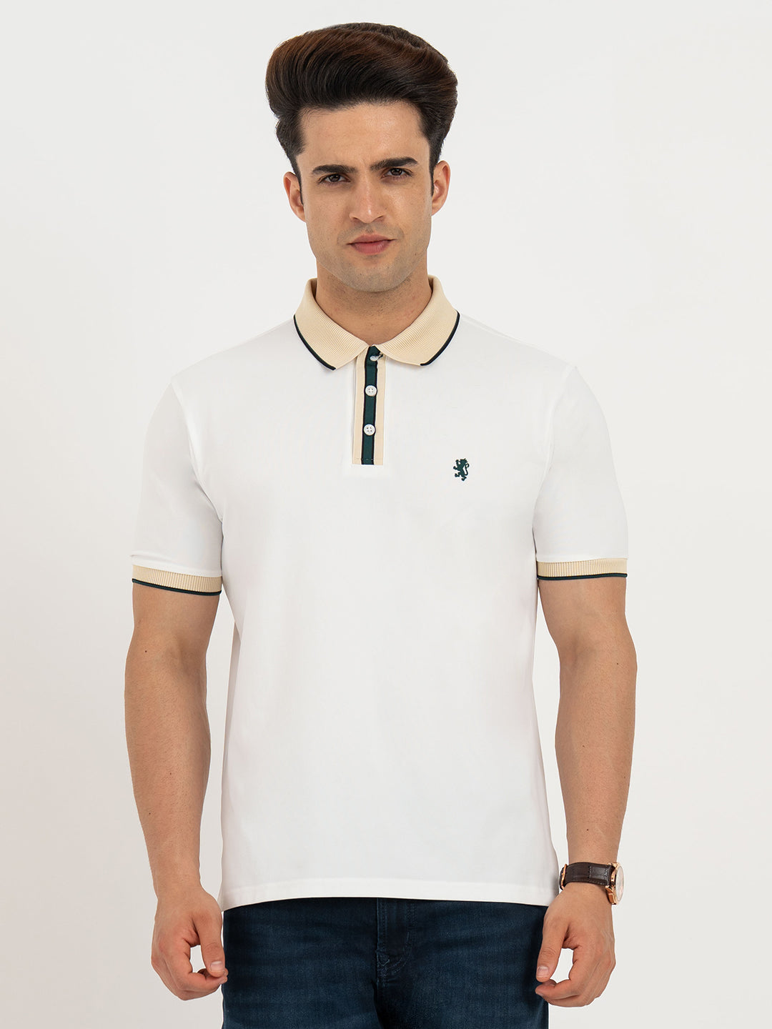 Polo T Shirts for Men in White | Classic Polo T Shirts – Redtape
