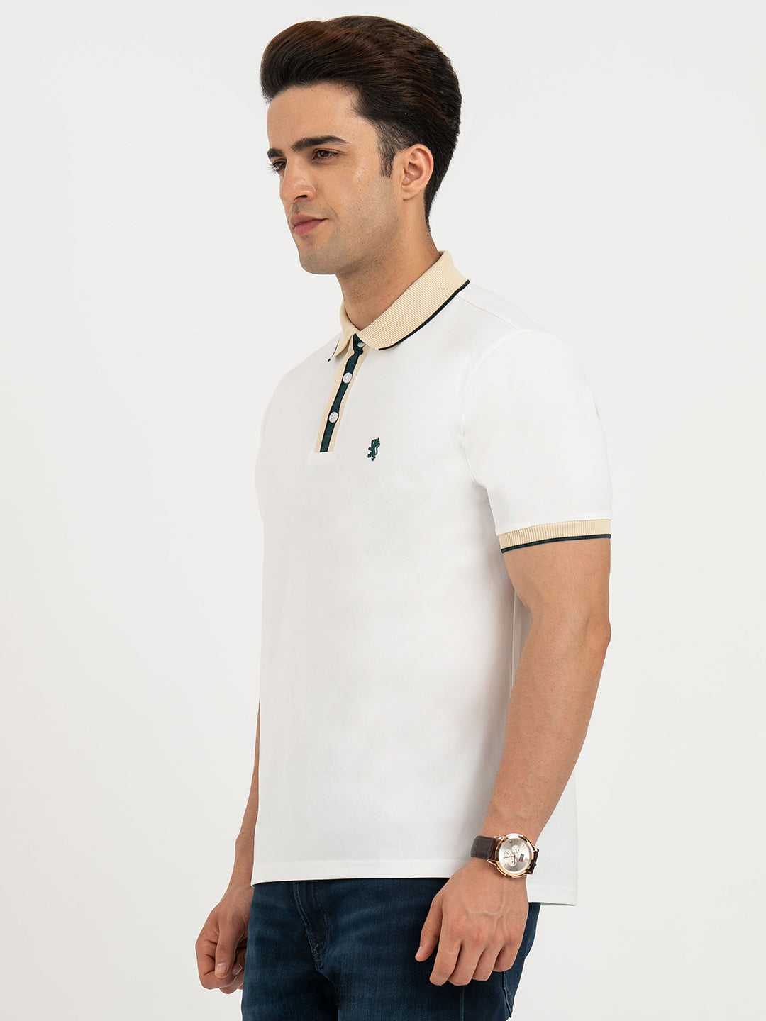 Polo T Shirts for Men in White | Classic Polo T Shirts – Redtape