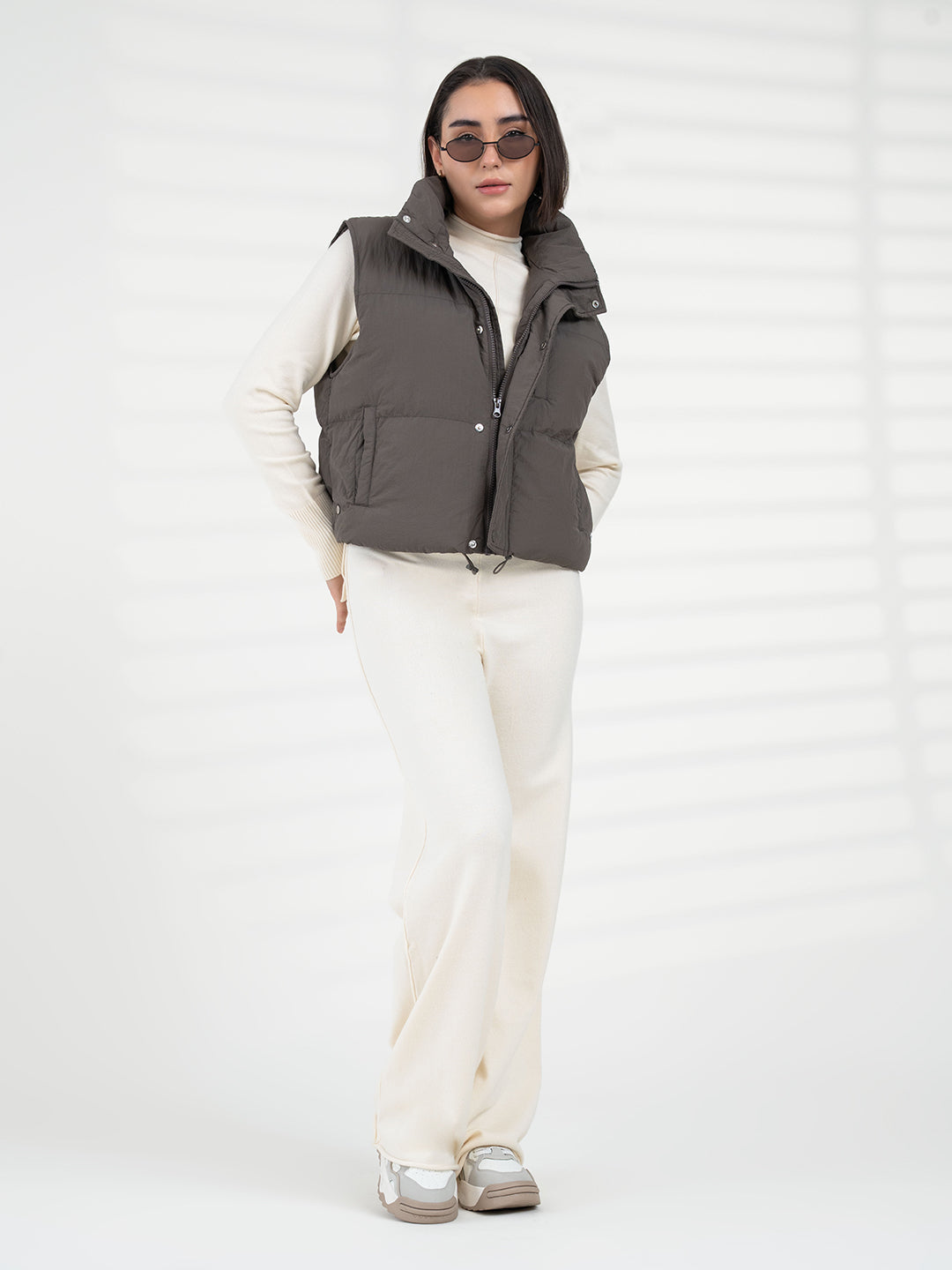 Women Brown Jacket | Everyday Functional Wear