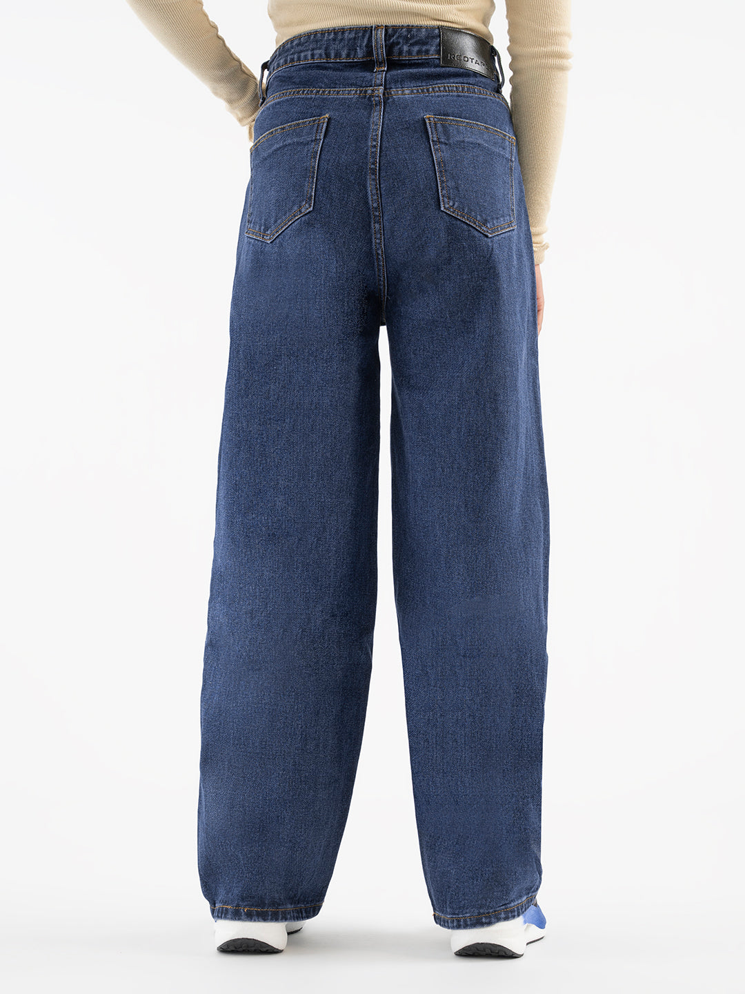 Women’s Mid Blue Baggy Jeans