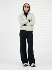 Women Pastel Green Heatseal Jacket | Everyday Functional Wear