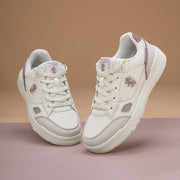Off White/Lavender