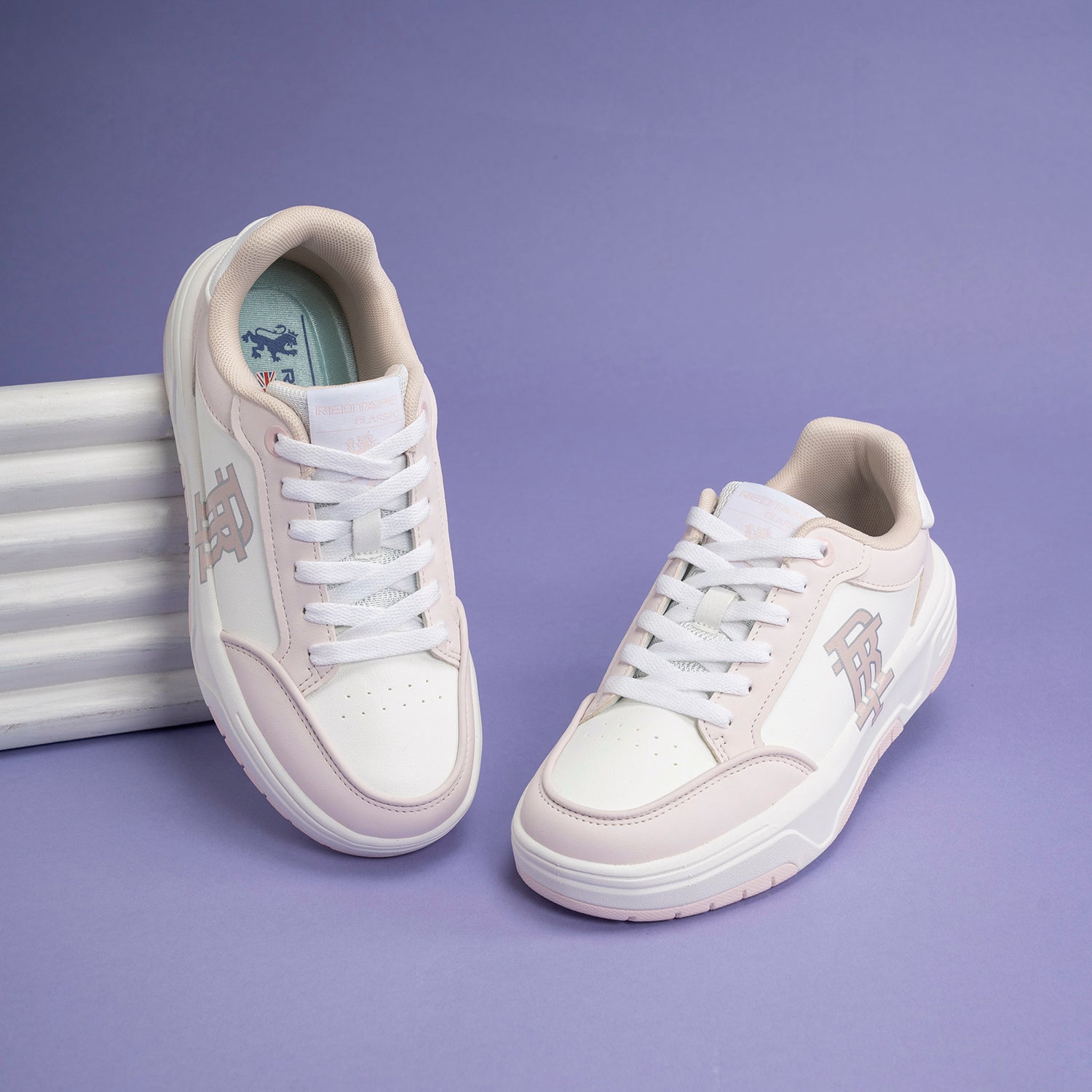 White/Pink