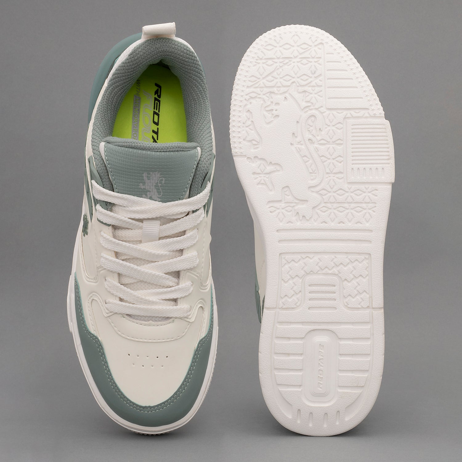 White/Teal