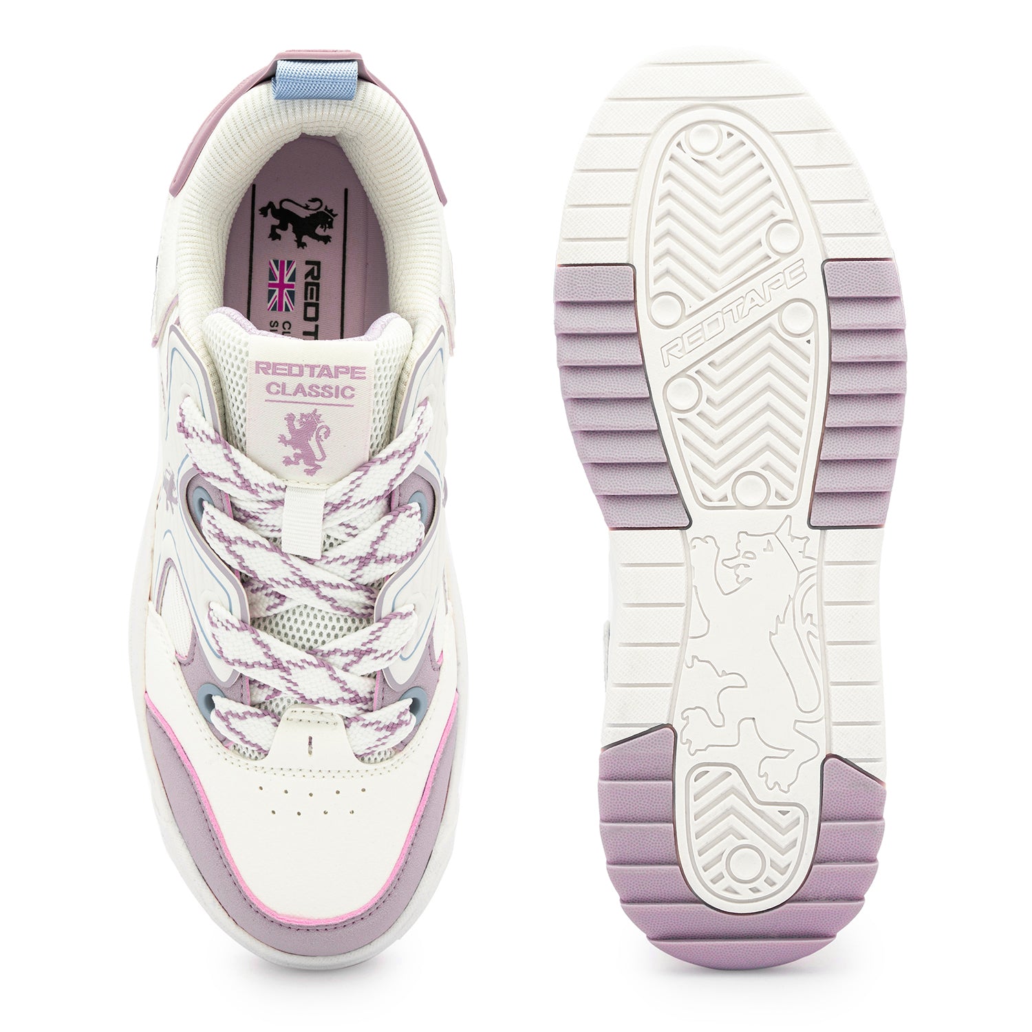 White/Purple