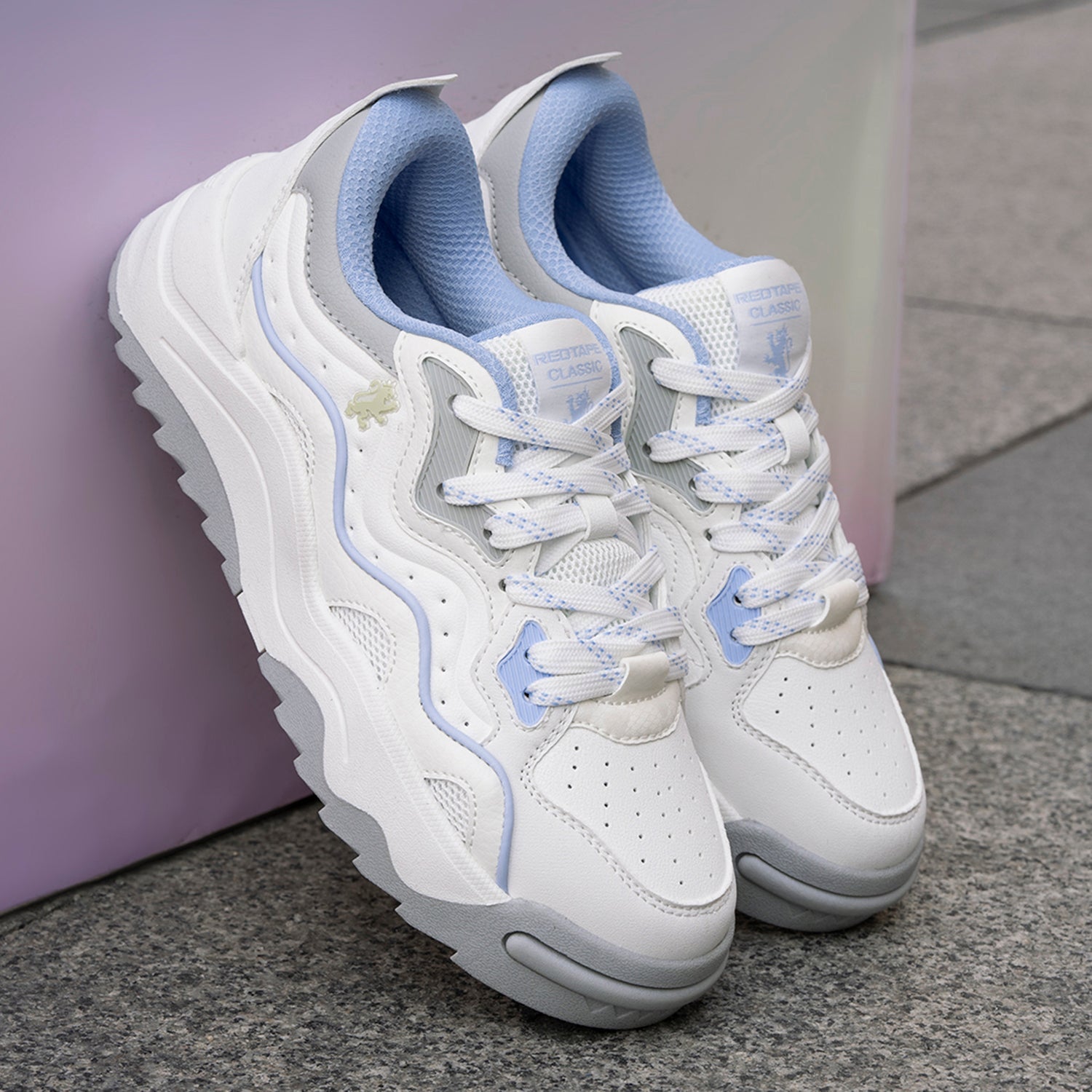 White Blue