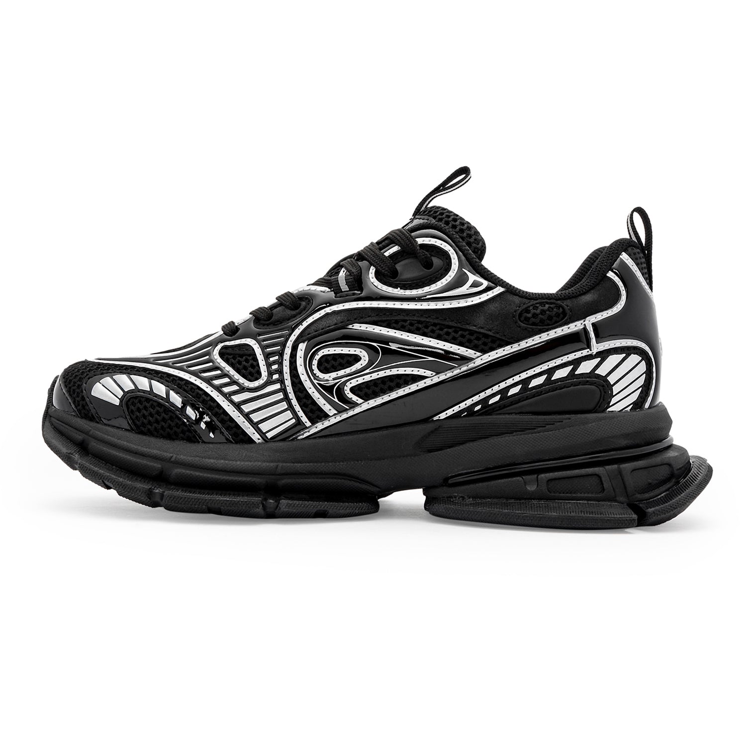 Black/Silver