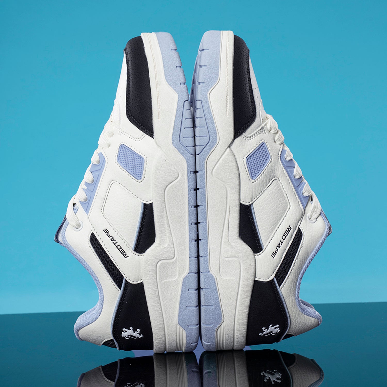 White/Blue