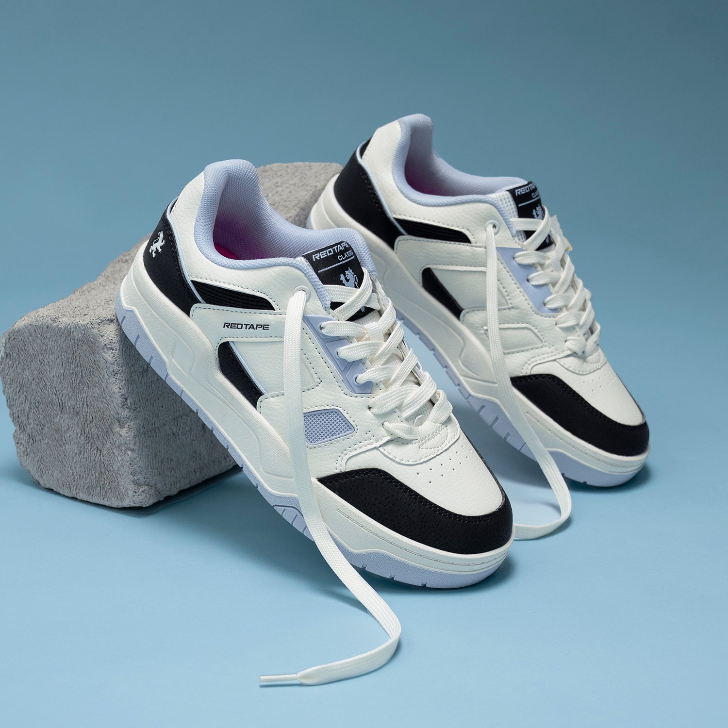 White/Blue