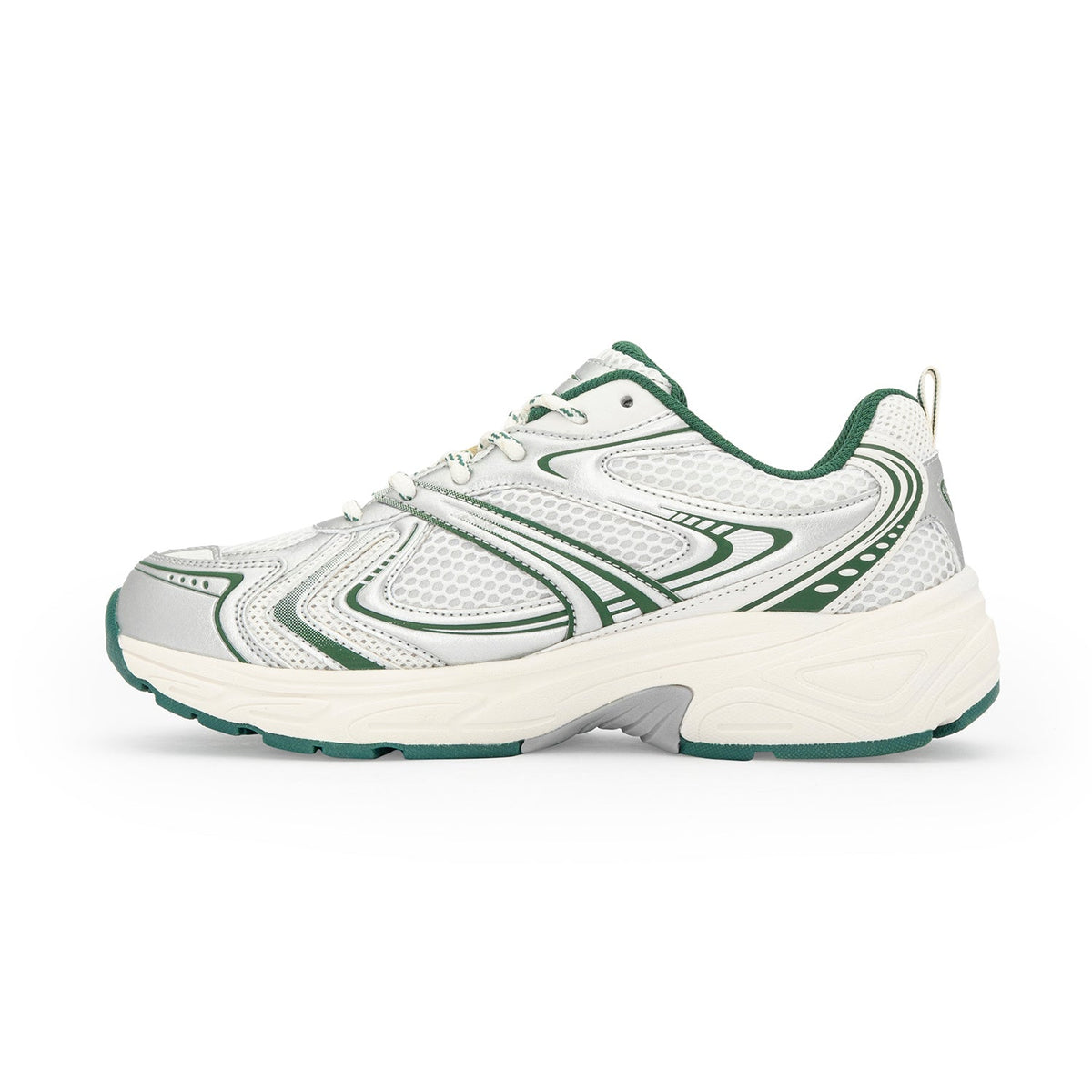 Green White
