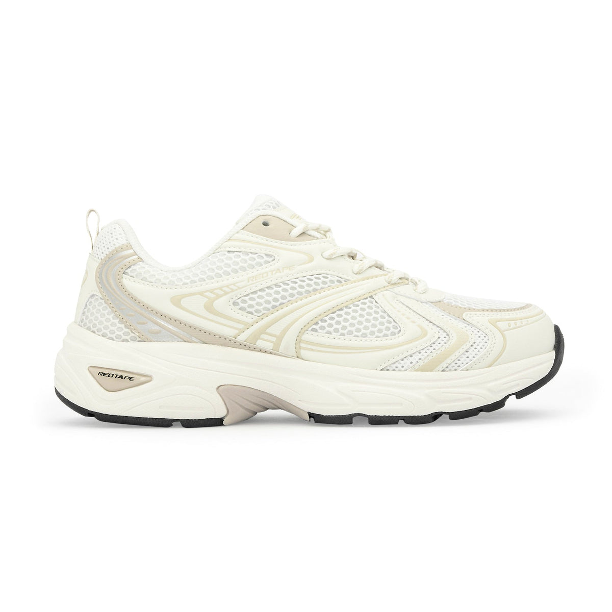 Beige White