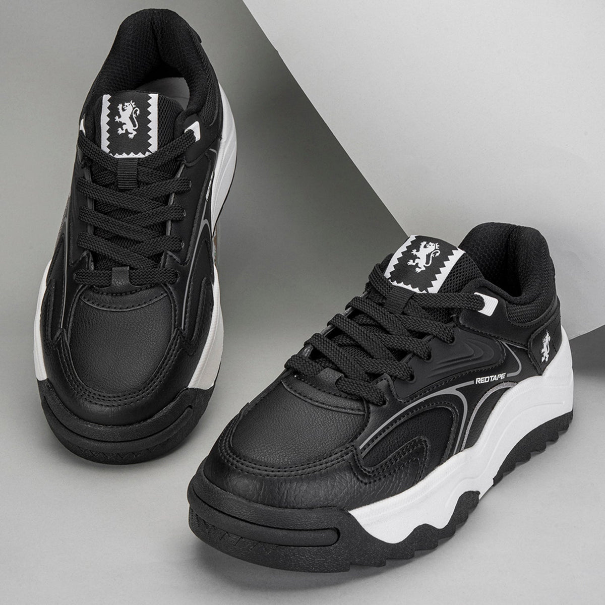 Black White