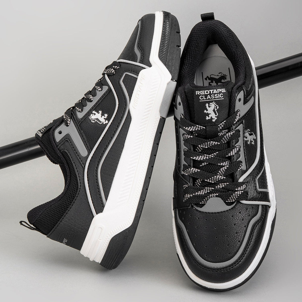Black White