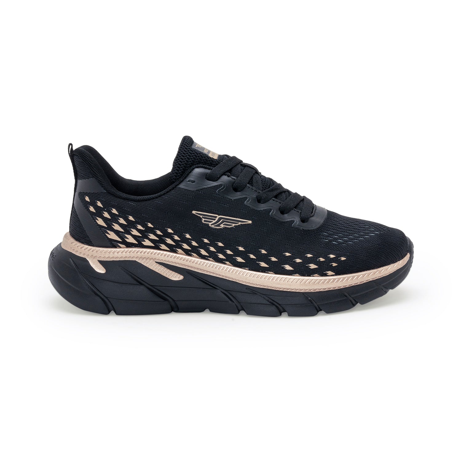Women's Black Walking Shoes