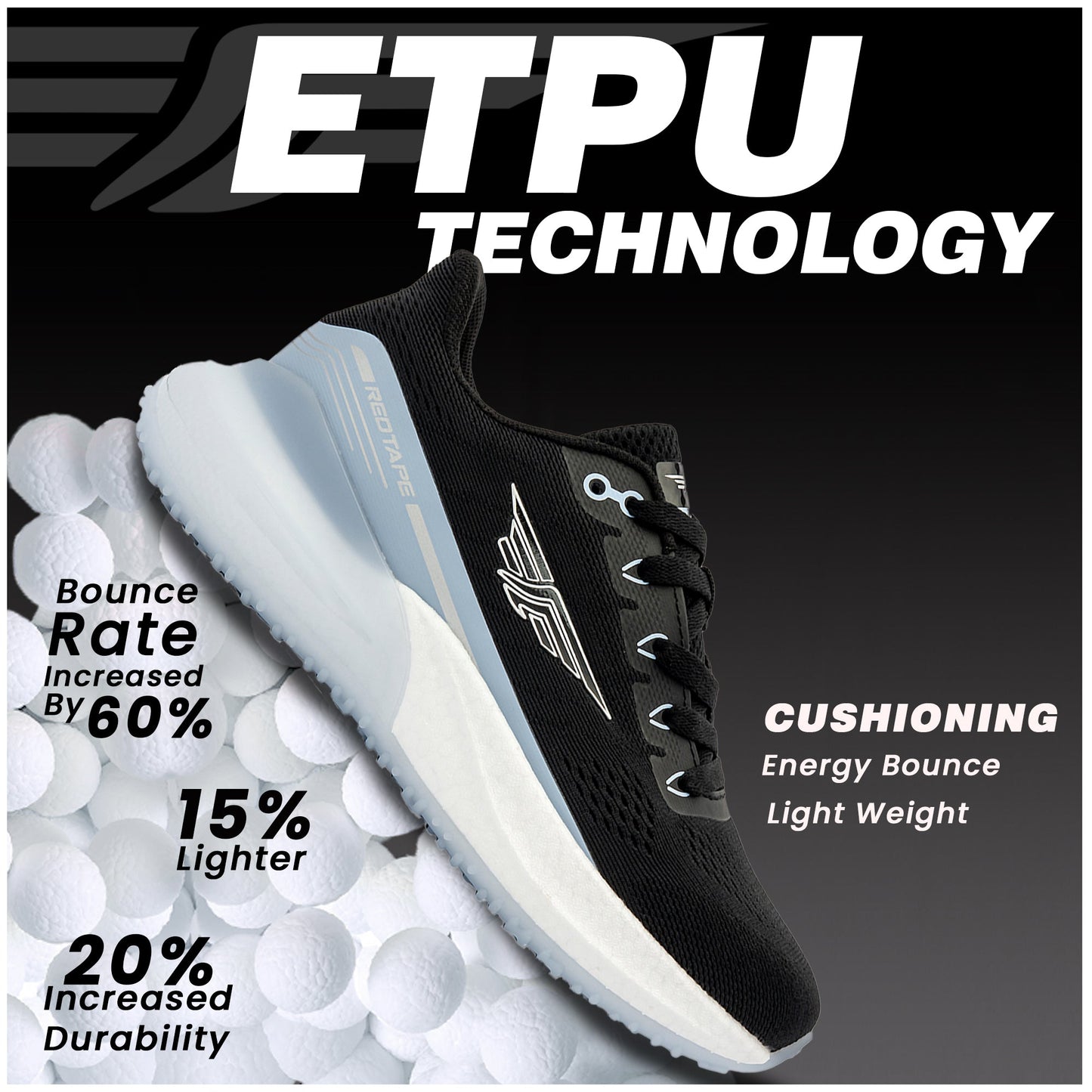 Women's ETPU Athleisure Shoes for All-Day Comfort & Active Style