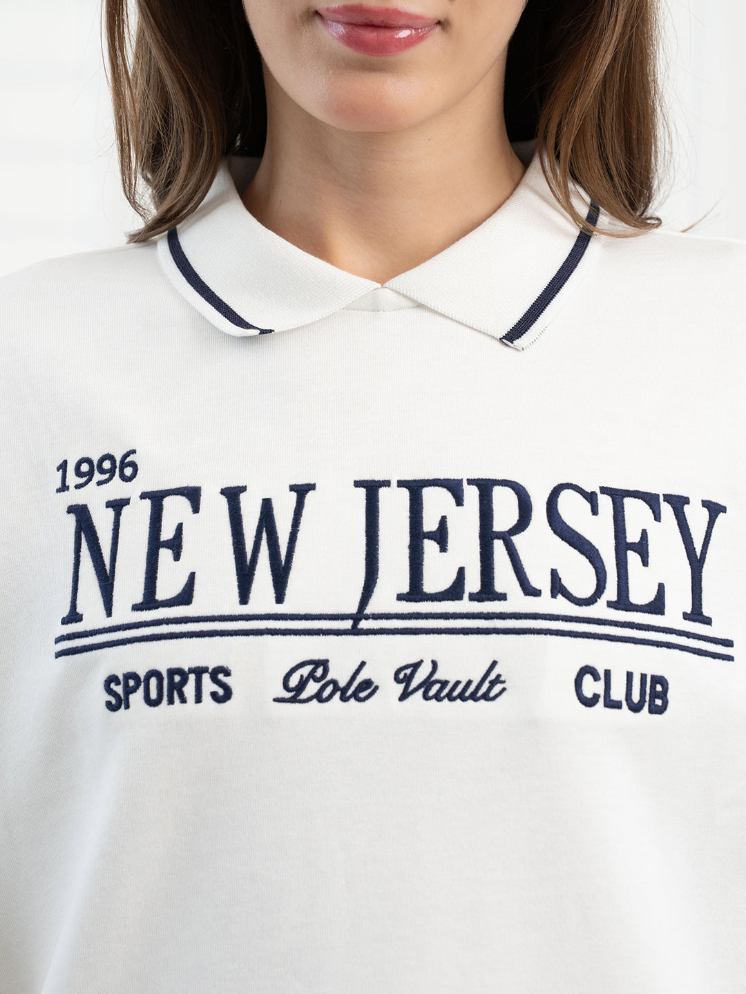 White Sweatshirt for Women