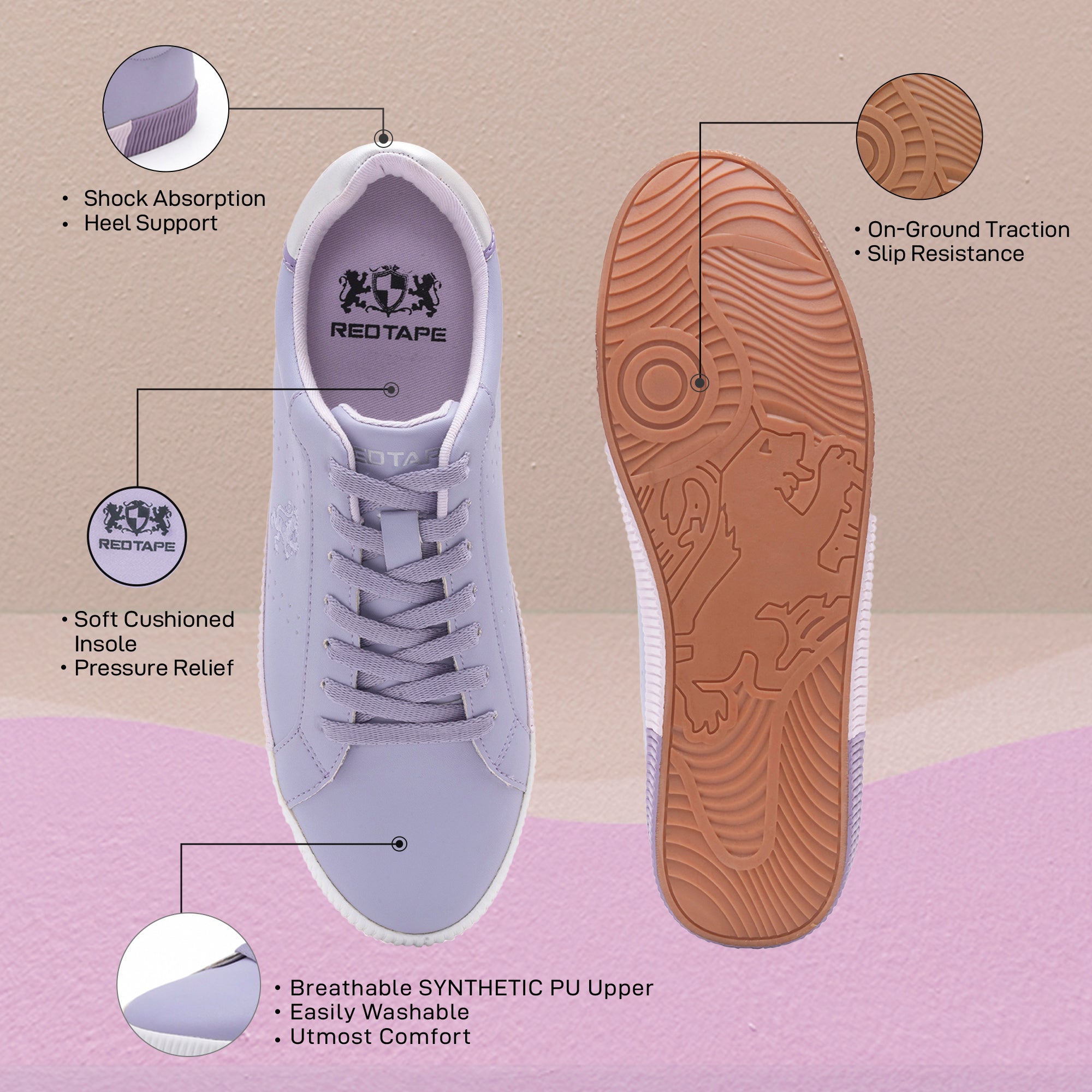 White/Lavender