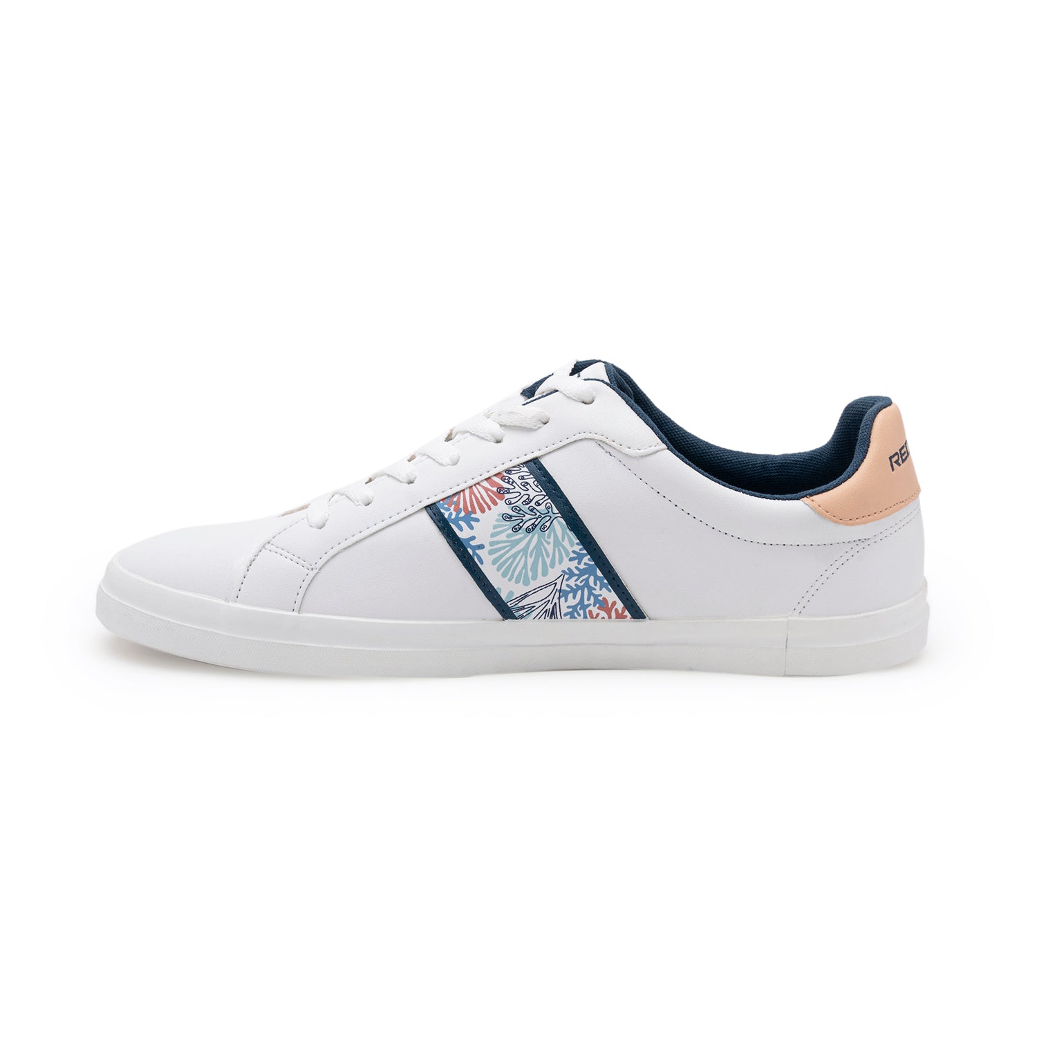 White/Peach