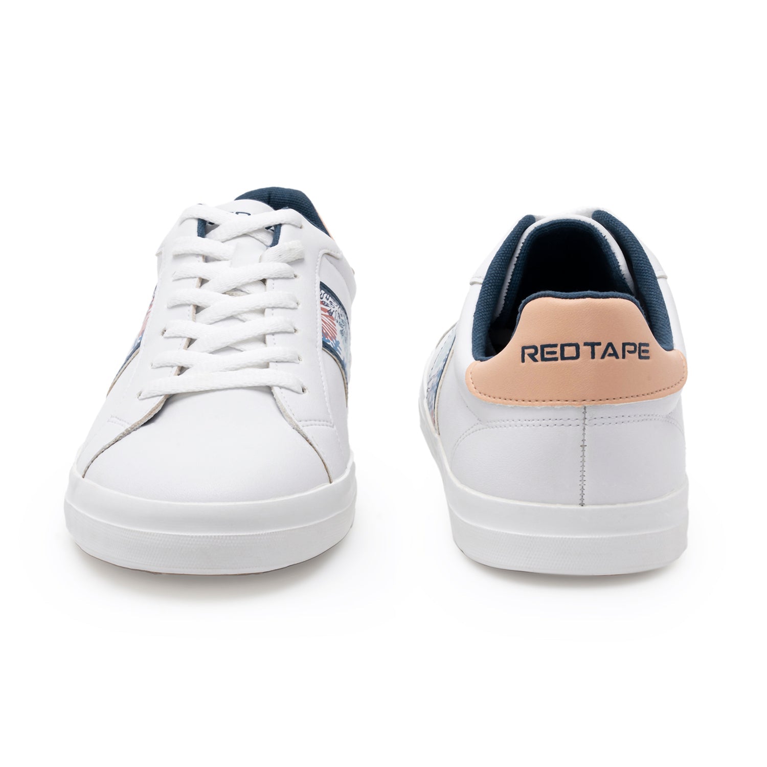 White/Peach