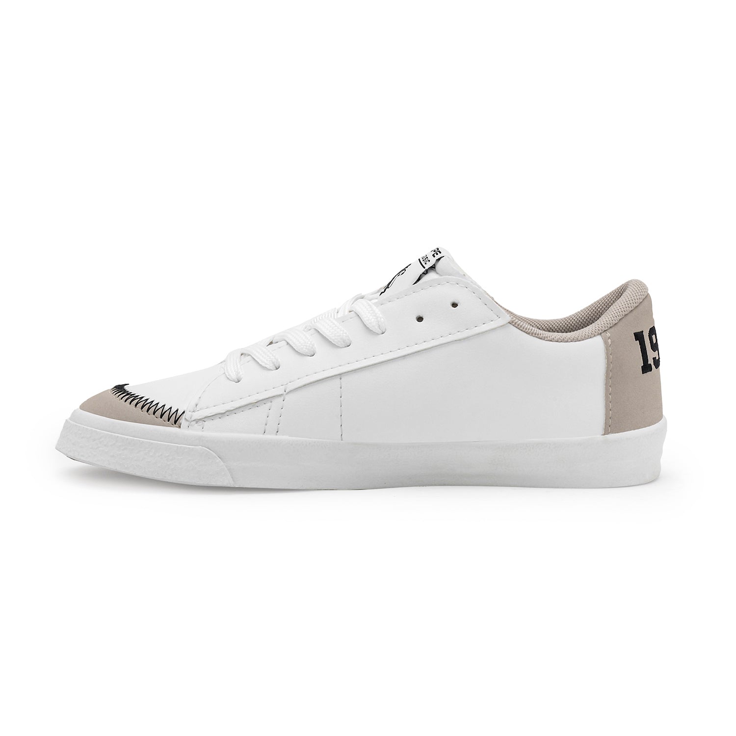 Beige/White
