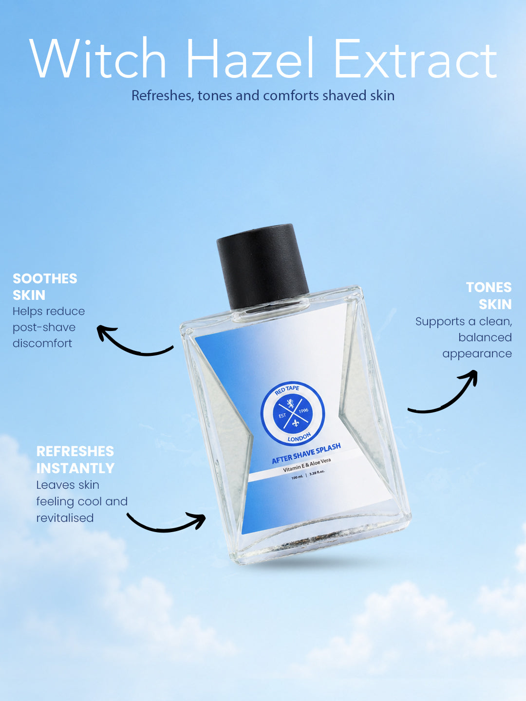 After Shave Splash Vit E & Aloe Vera