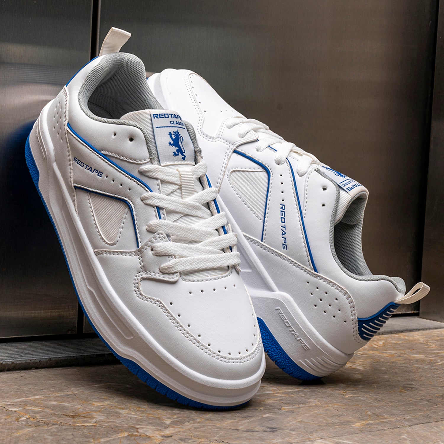 White/Navy
