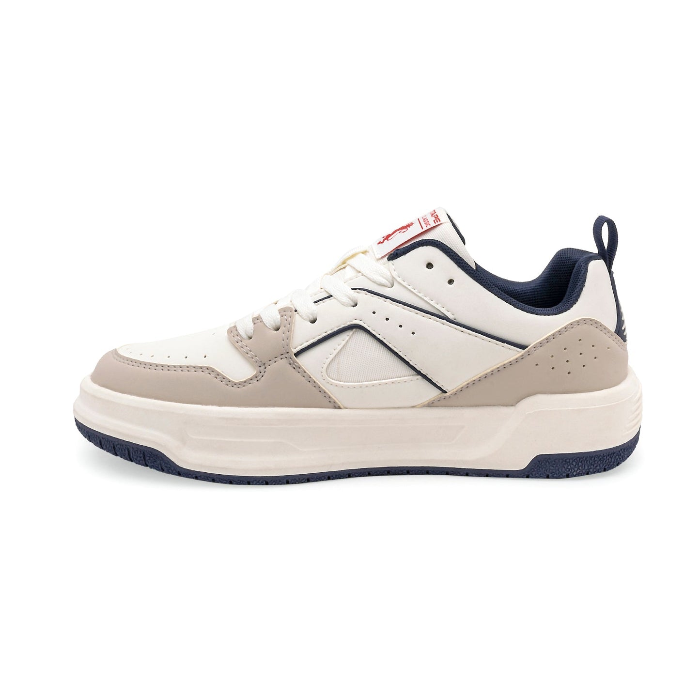 Beige/Navy