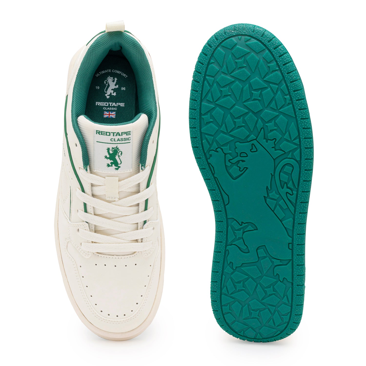 Beige/Green