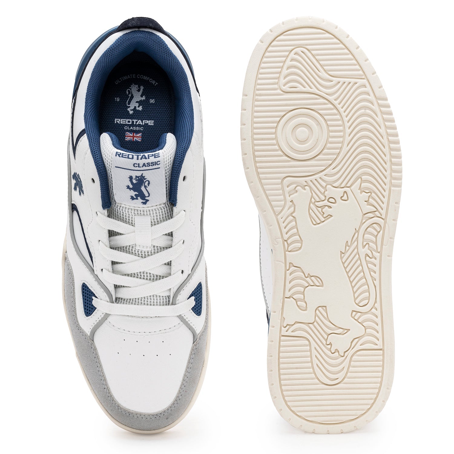 White Blue