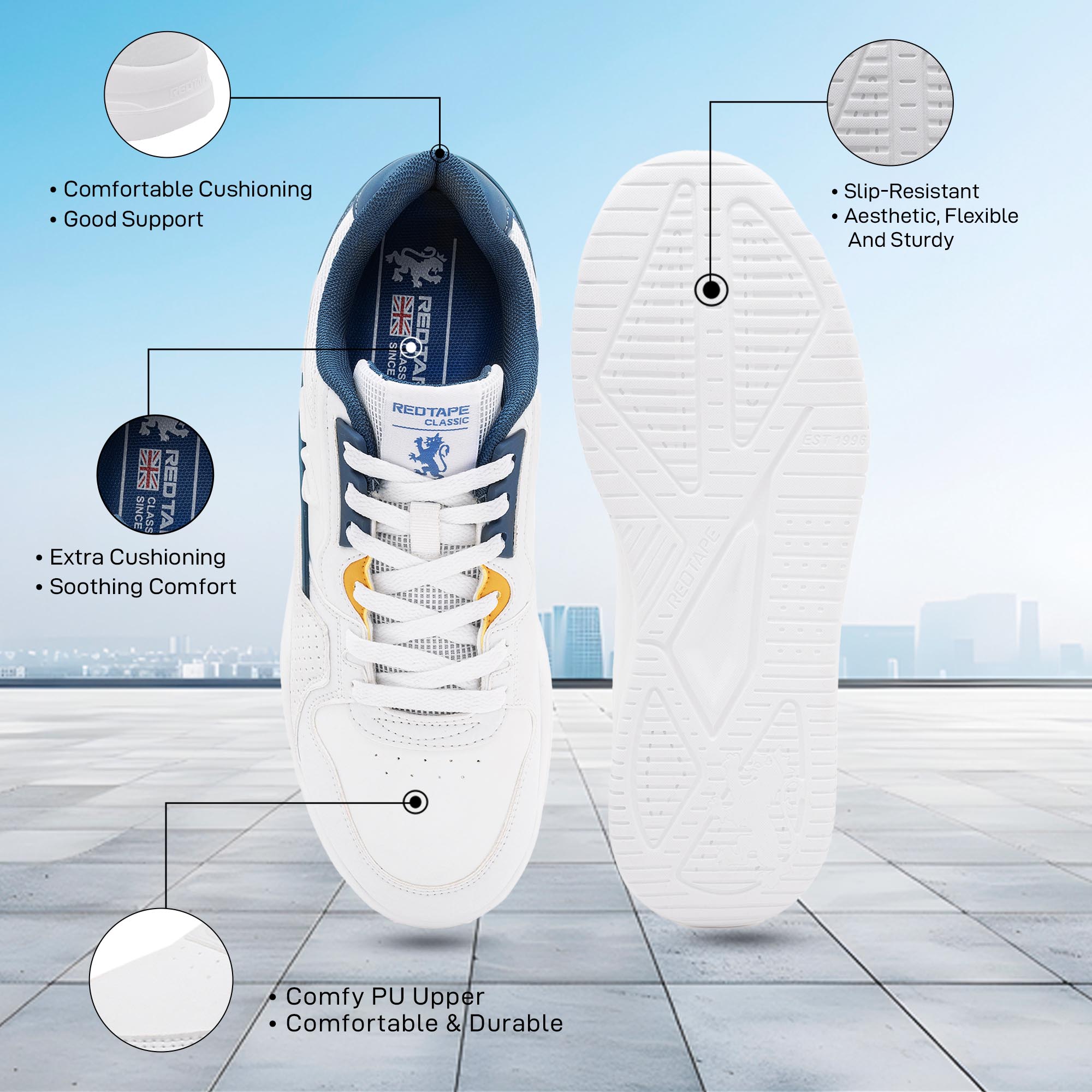Lifestyle Sneaker Shoes for Men – Redtape